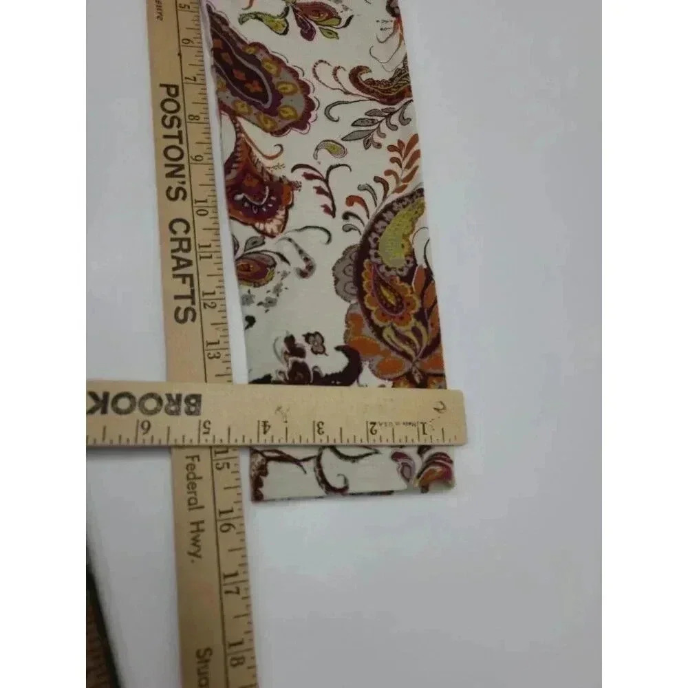 J. Jill Shirt Women's Size Small Paisley Long Sleeve - Picture 6 of 9